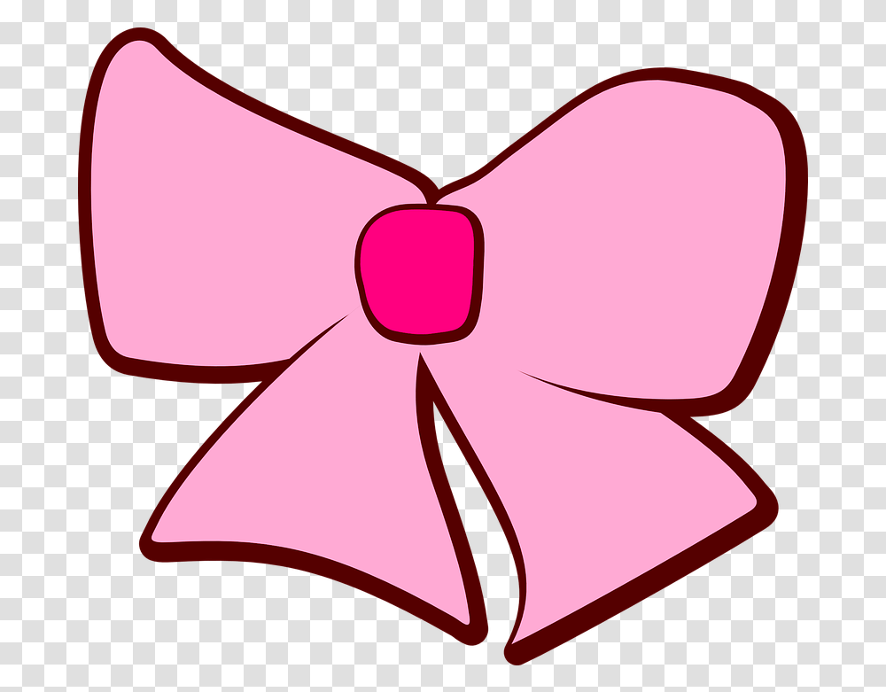 Ribbon Bow Pink Free Vector Graphic On Pixabay Baby Girl Bows Clipart, Sunglasses, Accessories, Accessory, Tie Transparent Png