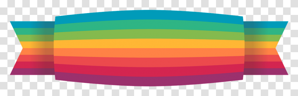 Ribbon Colorful Rainbow Design Rainbow Ribbon, Face, Screen, Electronics Transparent Png