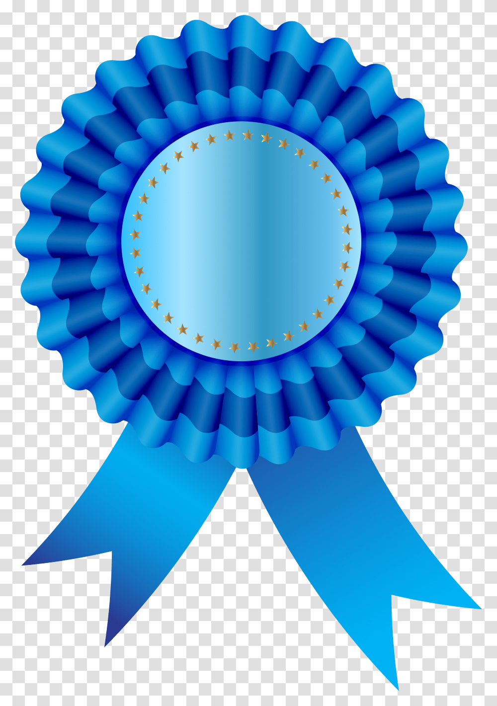 Ribbon Free Clip Art Blue Ribbon Award Background,  Transparent Png