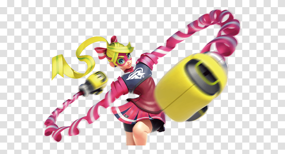Ribbon Girl Arms Nintendo Switch Arms Nintendo Switch Ribbon Girl, Costume, Person, Graphics, Leisure Activities Transparent Png