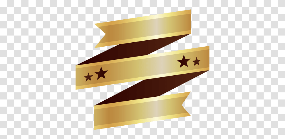 Ribbon Golden Badge & Svg Vector File Cinta De Oro, Symbol, Text Transparent Png