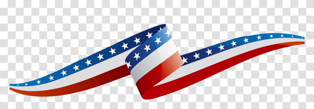 Ribbon Google Search Project Red White And Blue Ribbon Clipart, Flag, American Flag Transparent Png