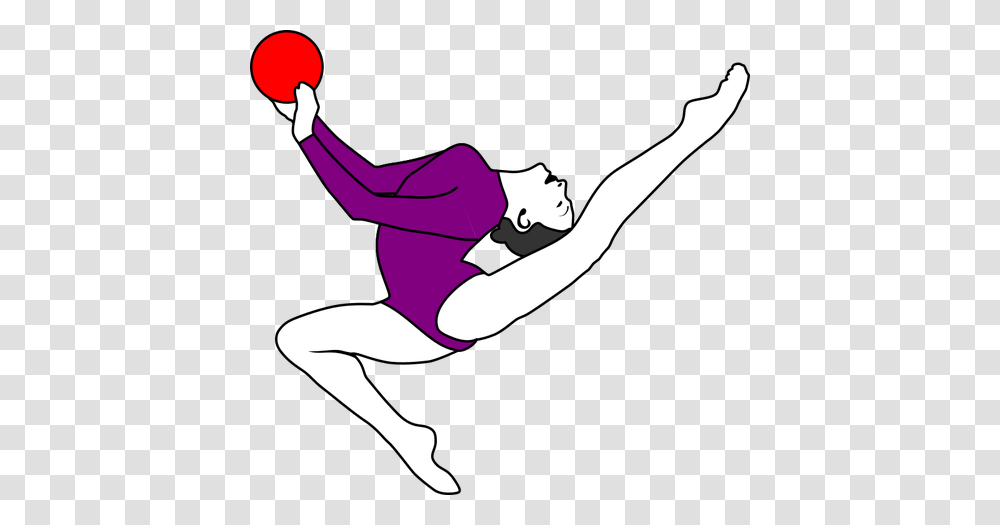 Ribbon Gymnastics Clipart Explore Pictures, Sport, Leisure Activities, Dance, Kicking Transparent Png