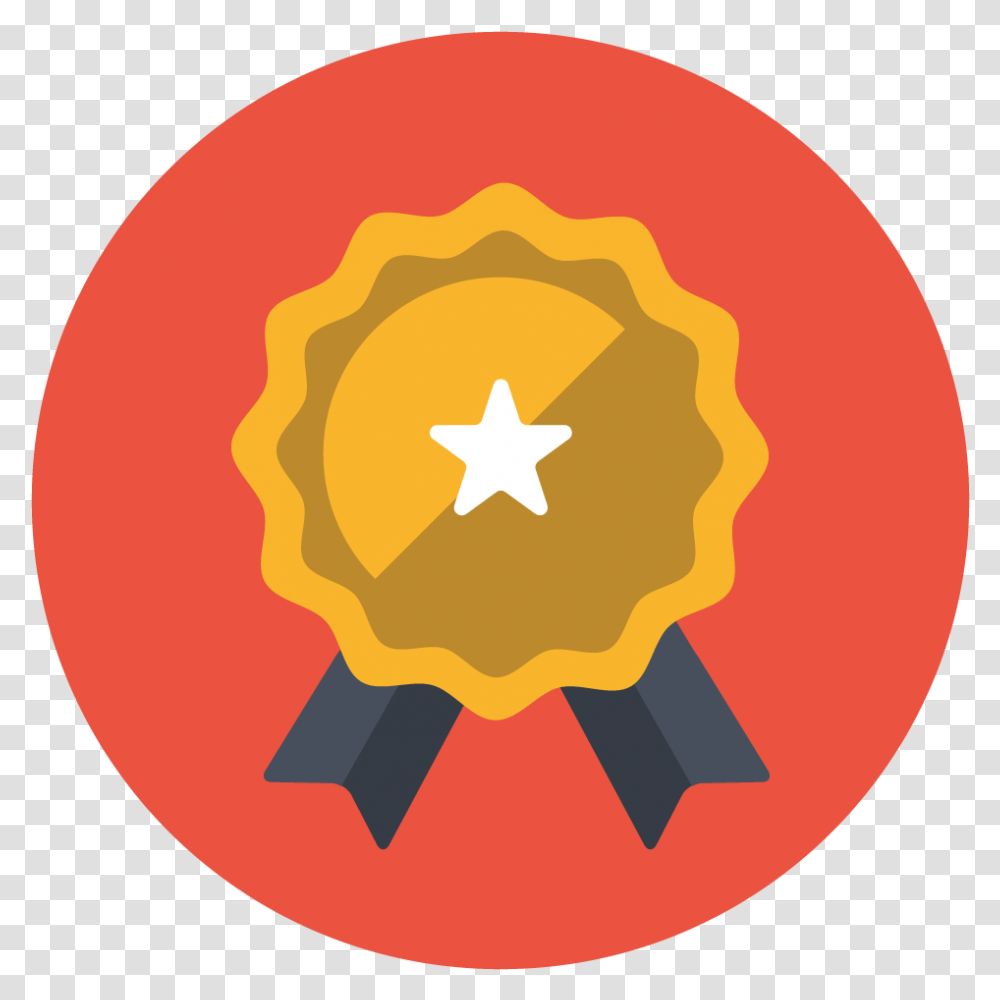 Ribbon Icon Circle, Outdoors, Nature, Star Symbol Transparent Png