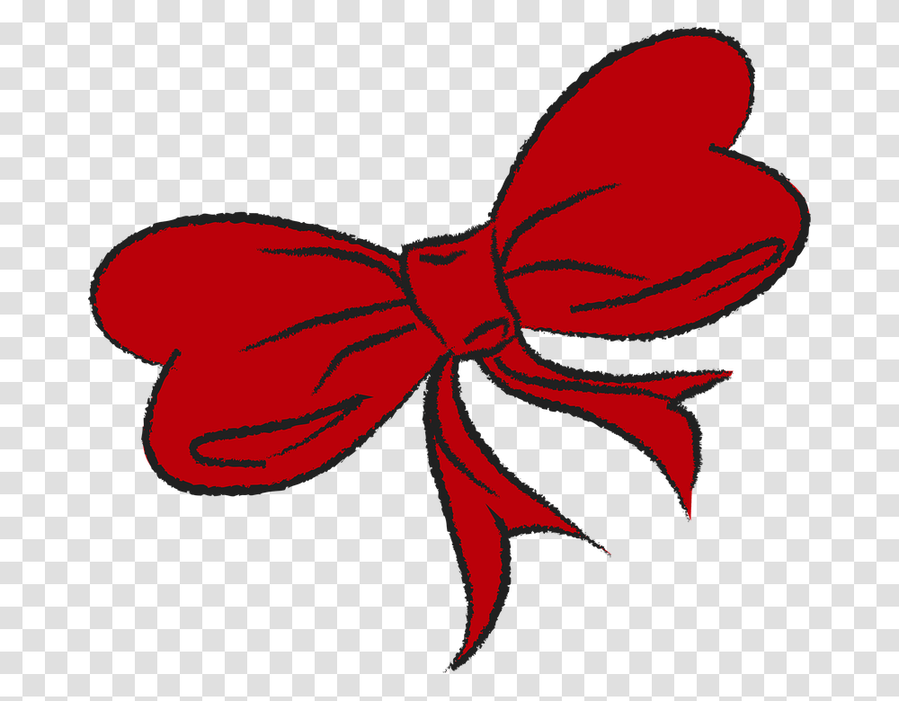 Ribbon Red Christmas Celebration Holiday, Tie, Accessories, Accessory, Necktie Transparent Png