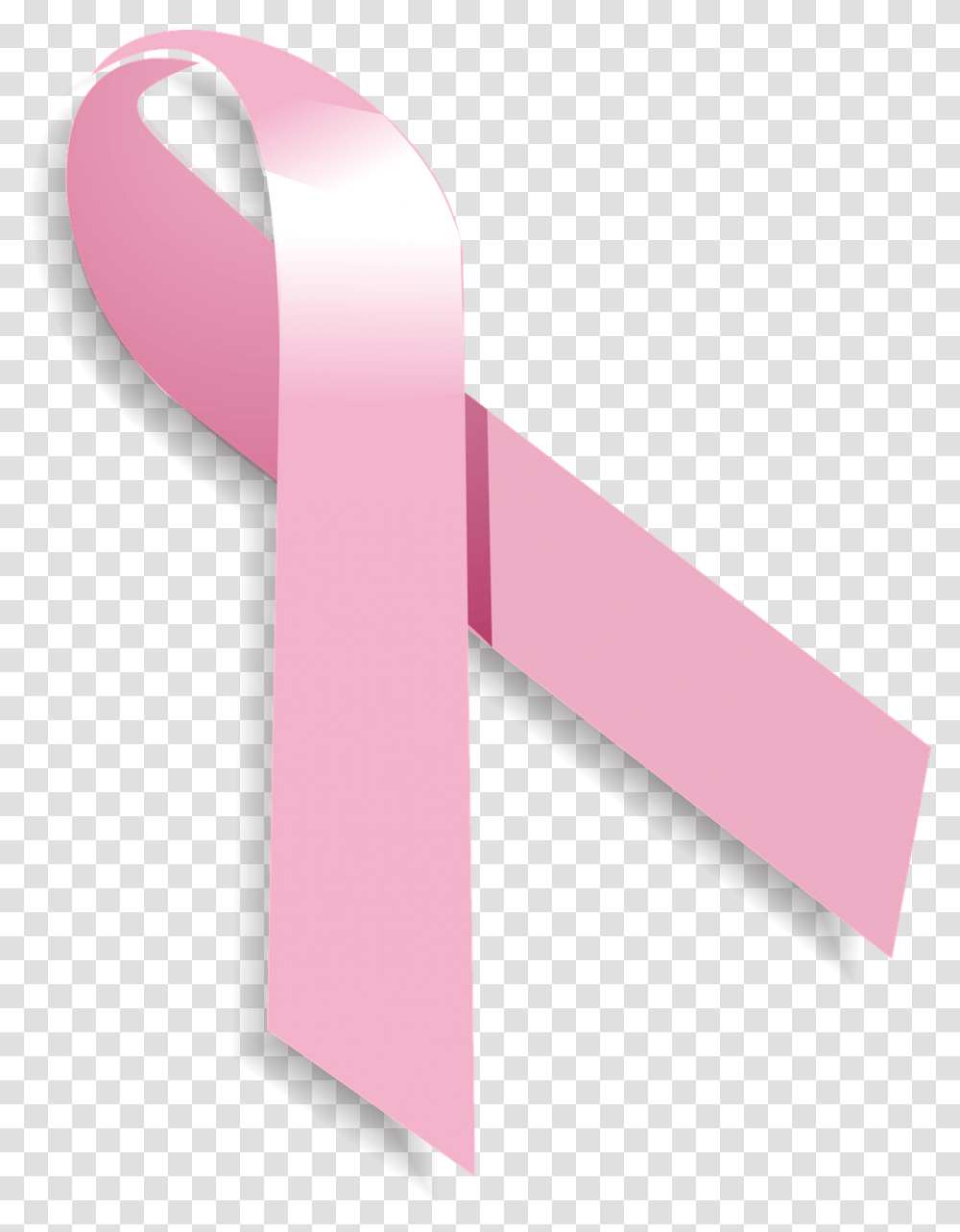 Ribbon Rosa Cancer, Tie, Accessories, Accessory, Necktie Transparent Png