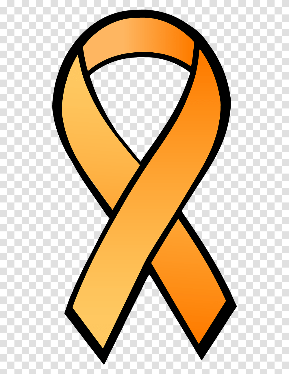 Ribbon Satin Orange Ribbon Free Picture Breast Cancer Ribbon, Accessories, Accessory Transparent Png