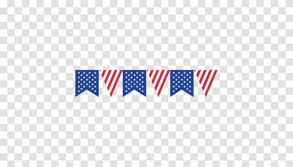 Ribbon Triangle Usa Flag Bunting, Texture, Polka Dot, Home Decor Transparent Png