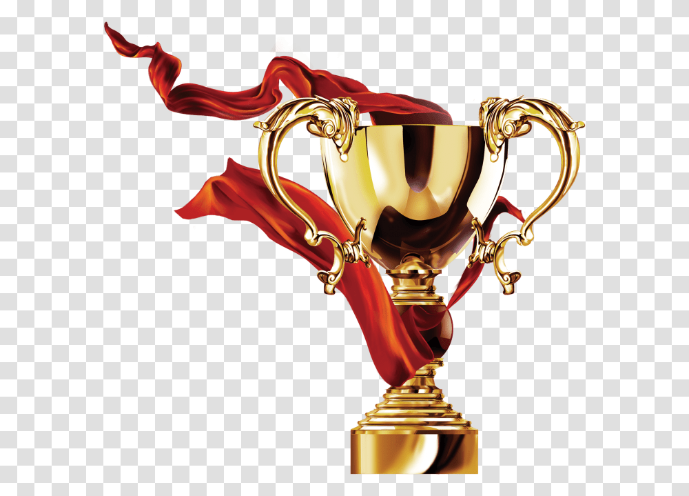 Ribbon With Trophy, Lamp, Person, Human Transparent Png