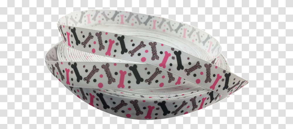 Ribbons Tag Pink Dog Bone Grosgrain Ribbons 78 Bangle, Birthday Cake, Dessert, Food, Accessories Transparent Png