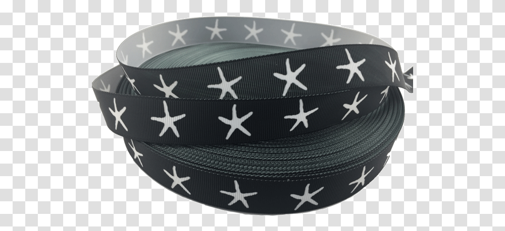 Ribbons Tag Star Fish Grosgrain Ribbons 78 Black, Apparel, Headband, Hat Transparent Png