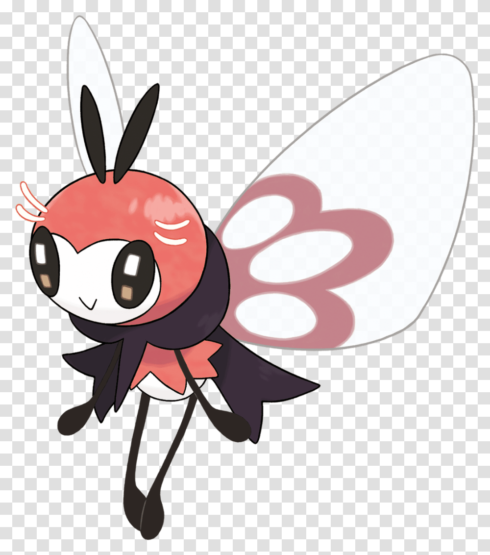 Ribombee Pokemon, Insect, Invertebrate, Animal, Wasp Transparent Png