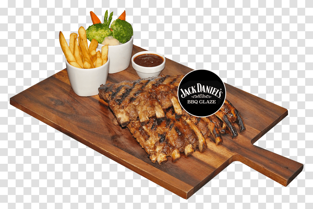 Ribs, Fries, Food, Potted Plant, Vase Transparent Png