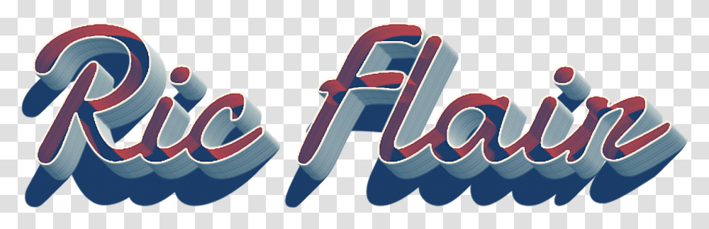 Ric Flair 3d Letter Name Ric Flair Name Transparent Png