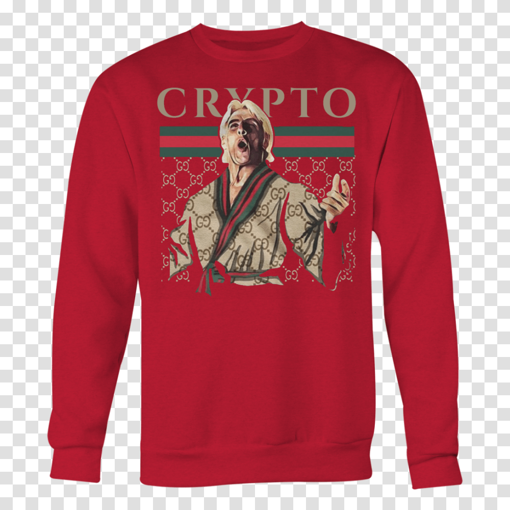 Ric Flair Crypto, Apparel, Sleeve, Long Sleeve Transparent Png