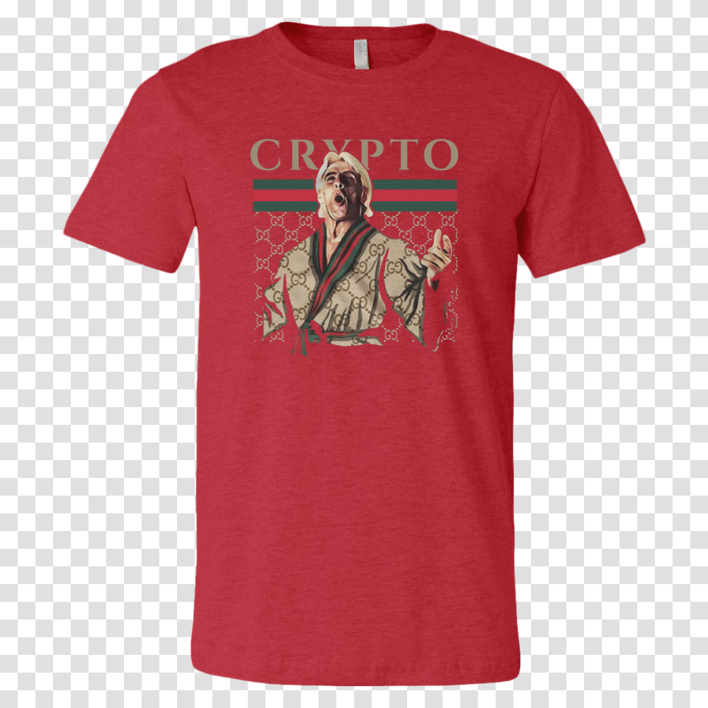 Ric Flair Crypto, Apparel, T-Shirt, Sleeve Transparent Png