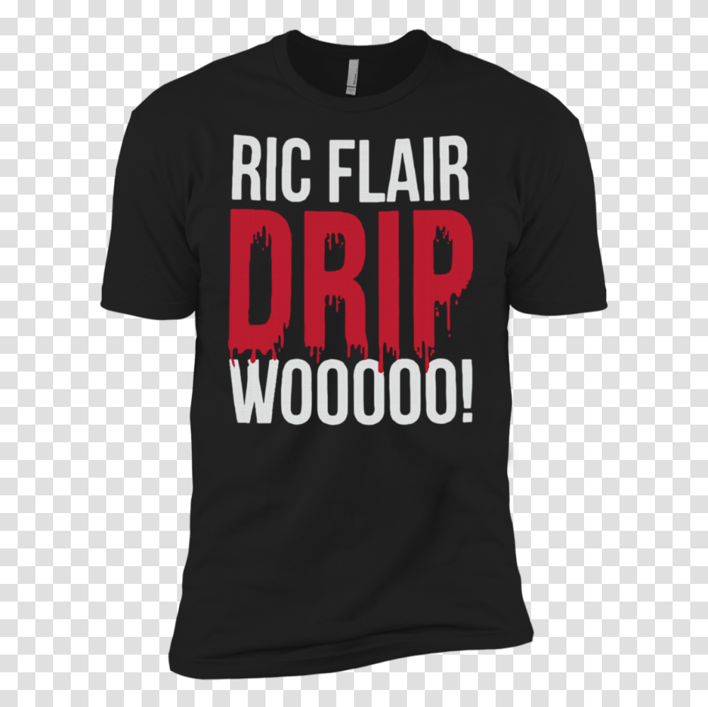 Ric Flair Drip Wooooo Shirt, Apparel, T-Shirt, Person Transparent Png