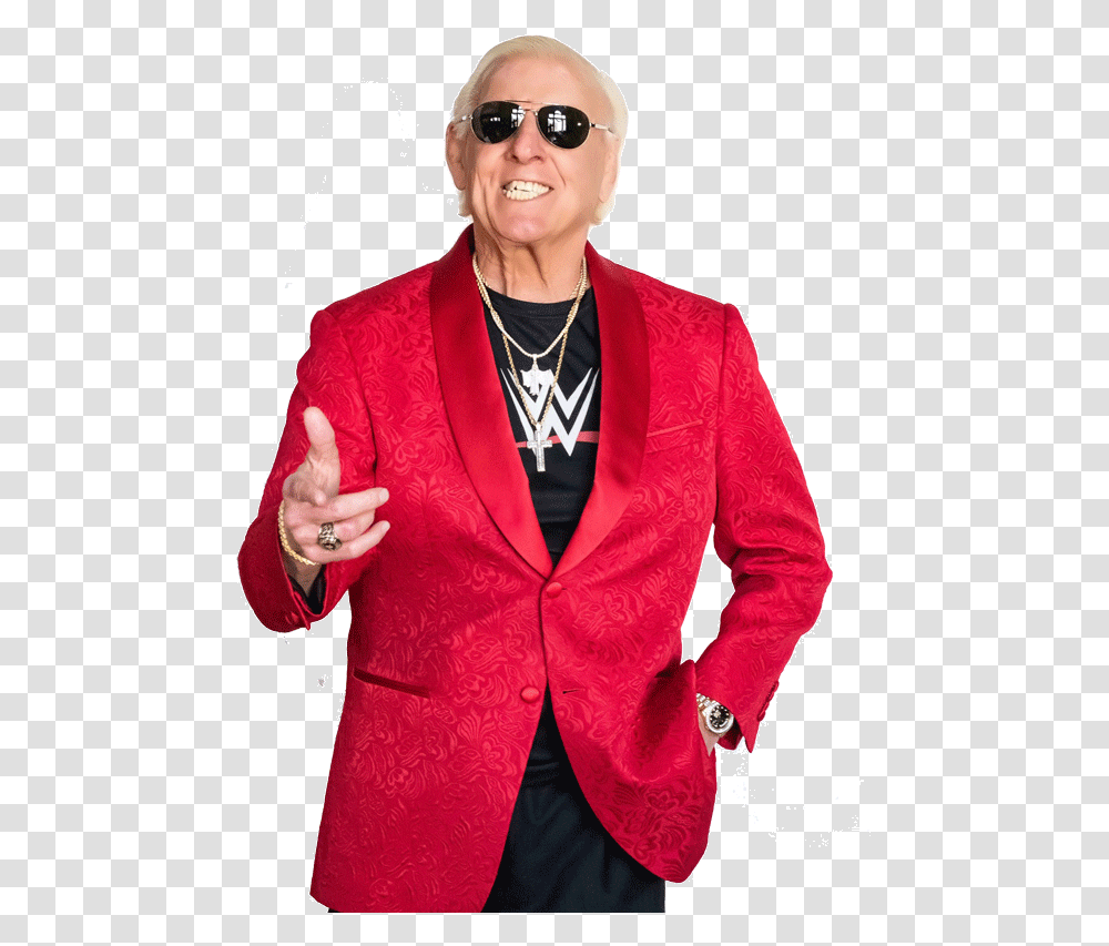 Ric Flair Hospitalized Tuxedo, Clothing, Sunglasses, Accessories, Blazer Transparent Png