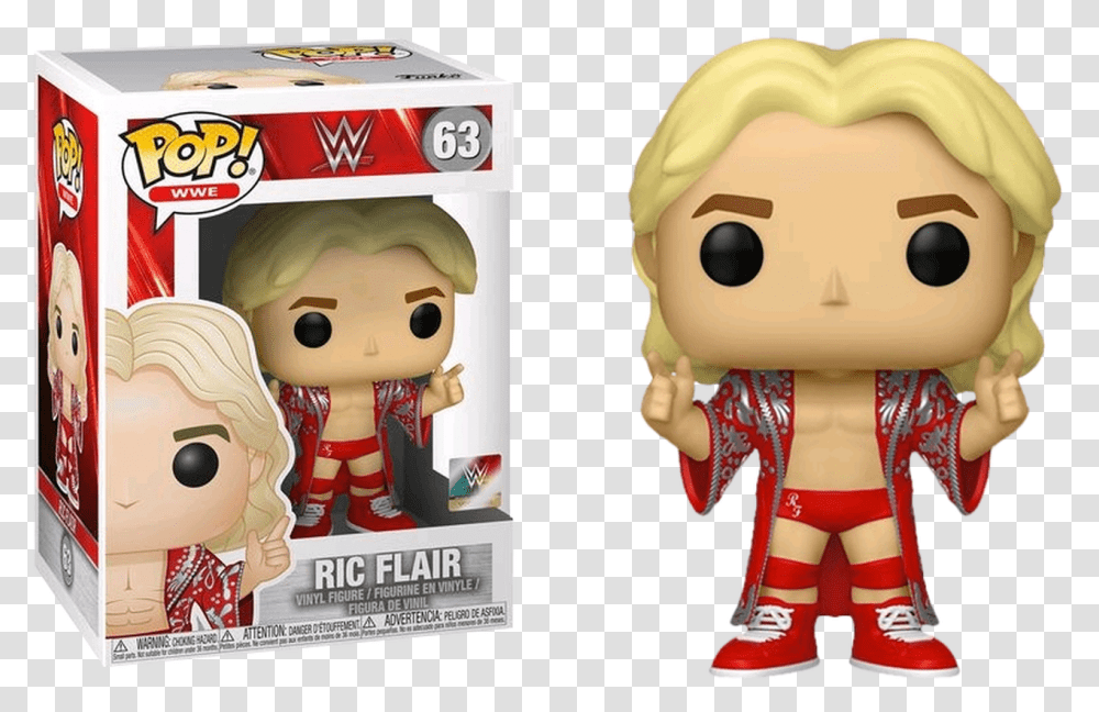 Ric Flair Pop Vinyl Figure Ric Flair Pop, Toy, Doll, Figurine, Head Transparent Png