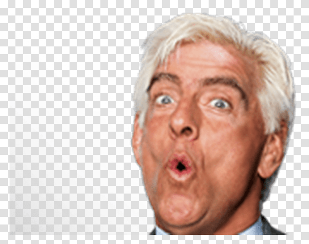 Ric Flair Wallpapers Celebrity Hq Ric Flair Pictures Ric Flair Background, Face, Person, Head, Finger Transparent Png