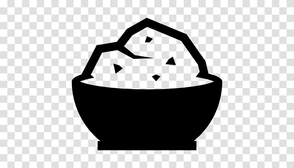 Rice Bowl, Stencil, Soil, Recycling Symbol Transparent Png