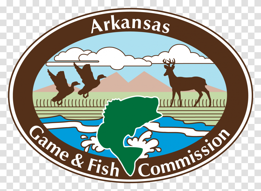 Rice Breast In Ducks Unsightly But No Cause For Alarm News Arkansas Game And Fish Commission, Logo, Symbol, Antelope, Wildlife Transparent Png