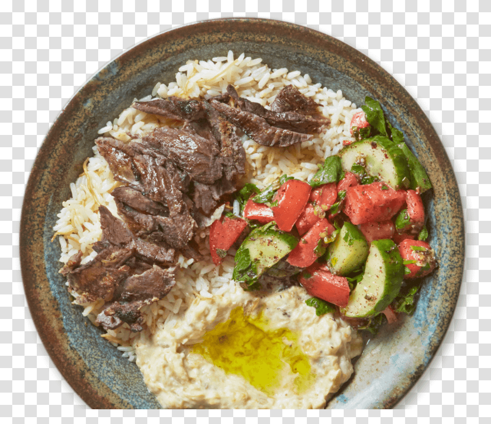 Rice Download Lamb Over Rice Plate, Dish, Meal, Food, Bowl Transparent Png