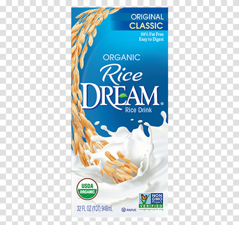 Rice Dream Vanilla, Beverage, Drink, Food, Dairy Transparent Png
