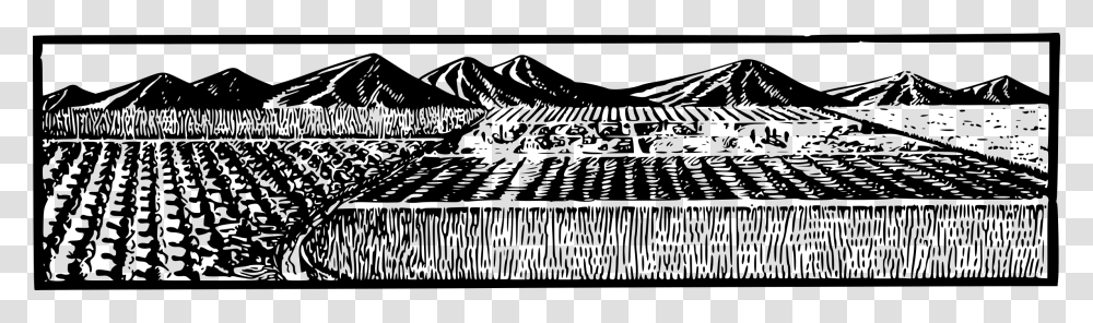 Rice Field Clip Art Black And White, Gray, World Of Warcraft Transparent Png