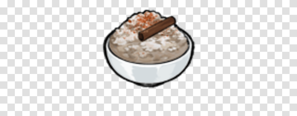 Rice Pudding Bowl, Cream, Dessert, Food, Whipped Cream Transparent Png
