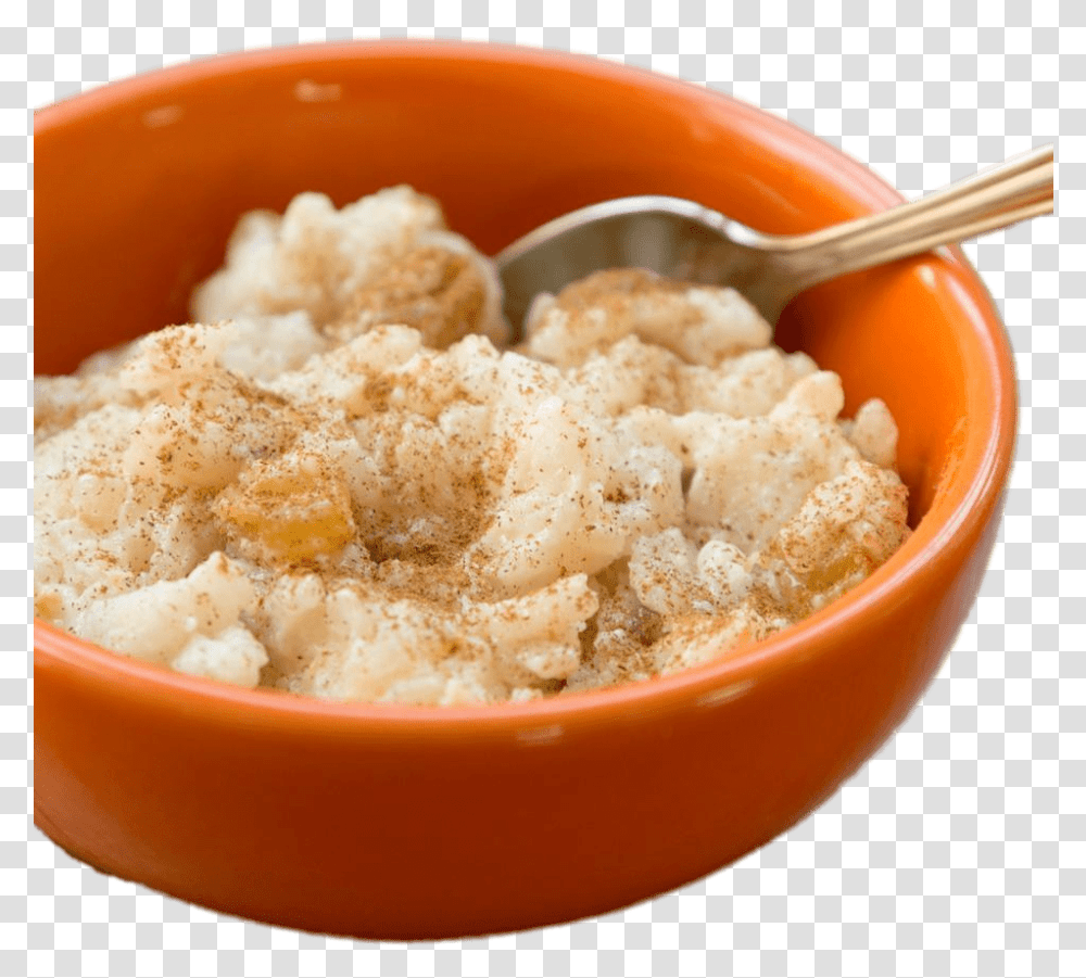 Rice Pudding Rice Pudding, Oatmeal, Breakfast, Food, Ice Cream Transparent Png