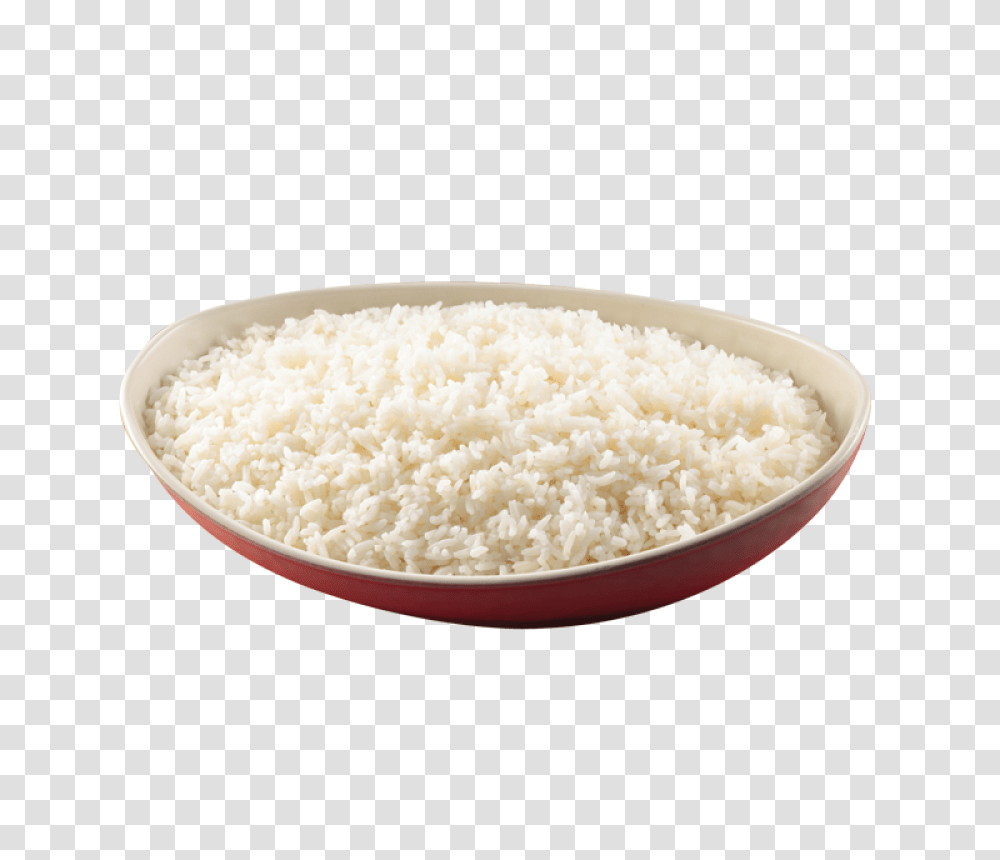 Rice White Rice Plate, Plant, Vegetable, Food, Bowl Transparent Png