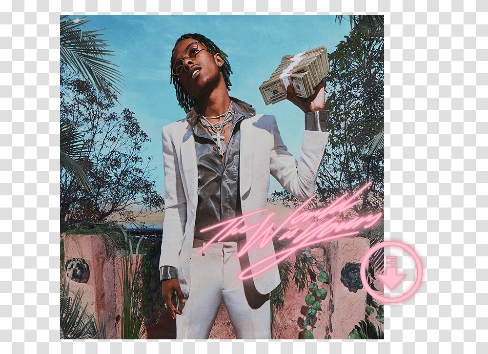 Rich The Kid The World Is Yours, Person, Suit, Overcoat Transparent Png