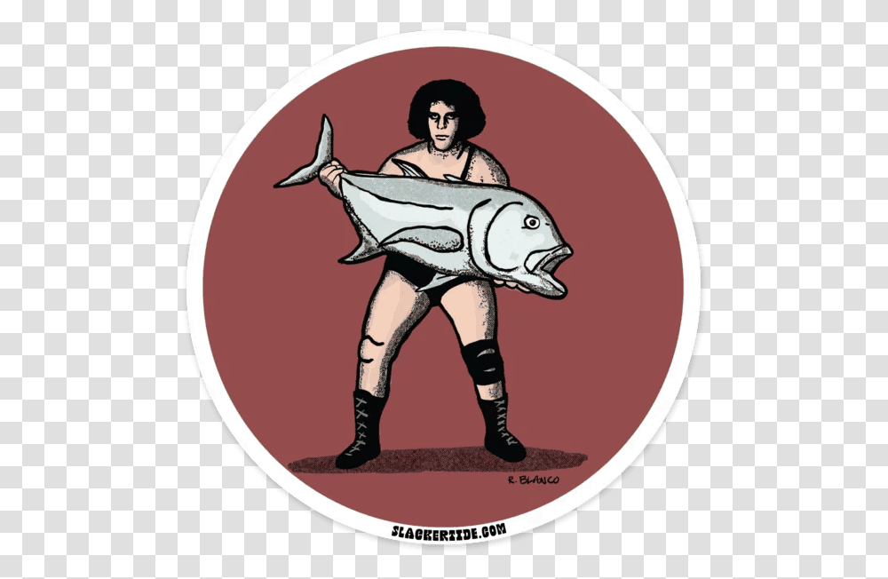 Richard Blanco Andre The Giant Trevally Sticker, Person, Human, Animal, Fish Transparent Png