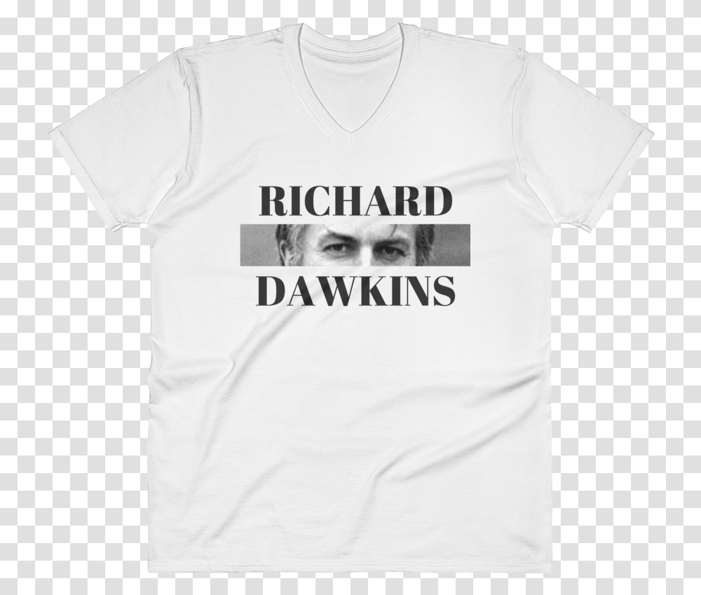 Richard Dawkins Oakley White T Shirt, Apparel, T-Shirt Transparent Png