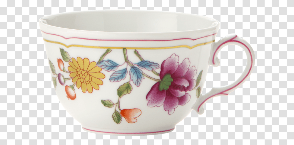 Richard Ginori Granduca Tea Cup Ceramic, Porcelain, Art, Pottery, Bowl Transparent Png