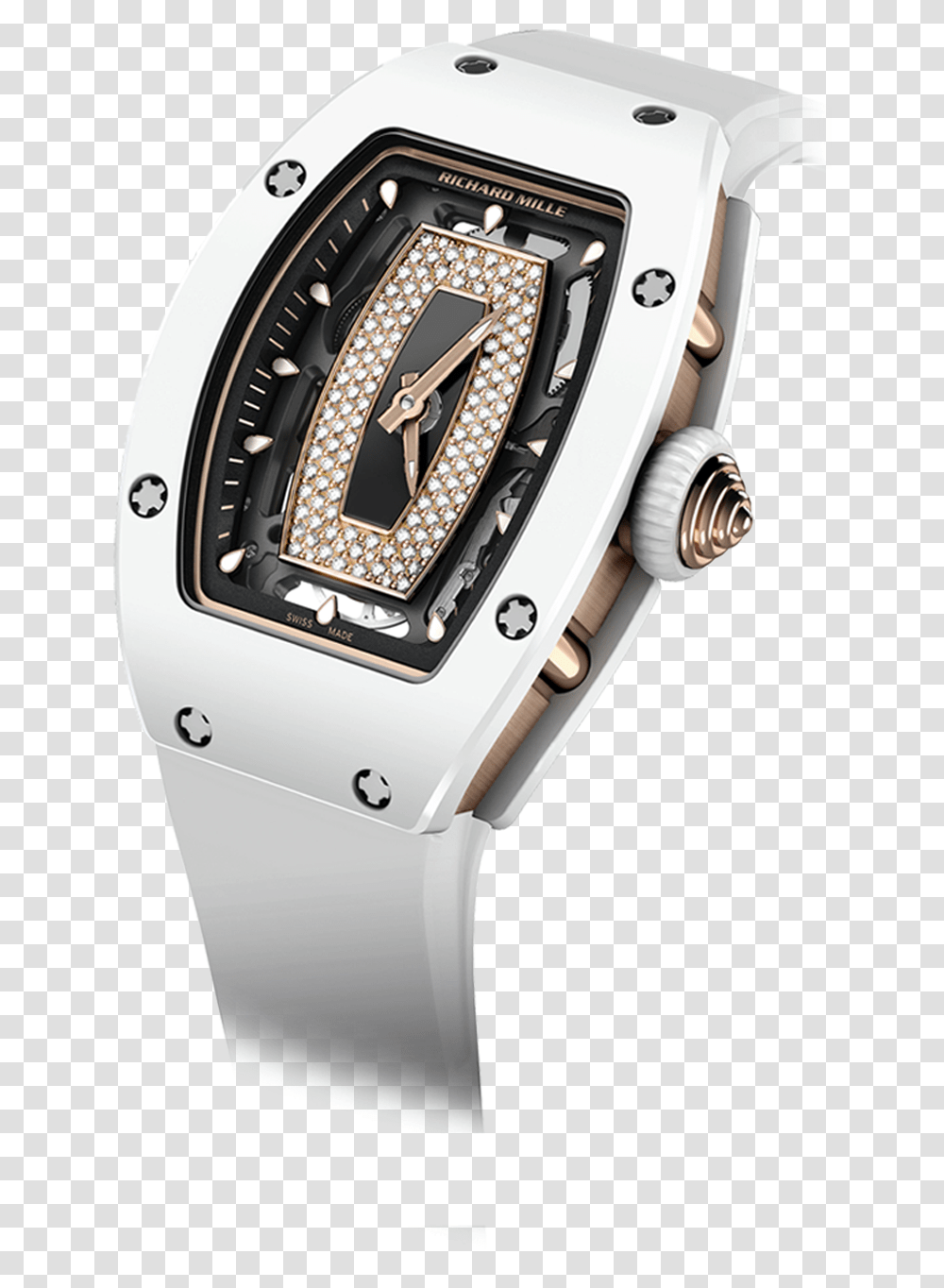 Richard Mille 07, Wristwatch, Digital Watch Transparent Png