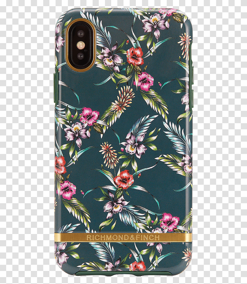 Richmond Amp Finch Emerald Blossom Top Phone Accessories 2019, Floral Design, Pattern Transparent Png