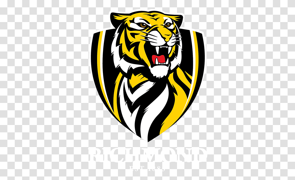 Richmond Football Club Membership Richmond Tigers Logo, Poster, Advertisement, Symbol, Emblem Transparent Png