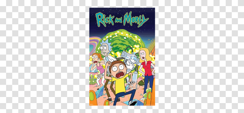 Rick Amp Morty Poster, Comics, Book Transparent Png