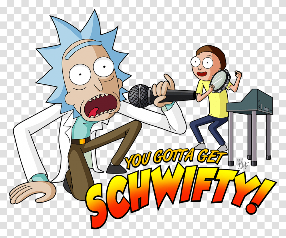Rick Amp Morty Schwifty, Advertisement, Poster, Person, Human Transparent Png