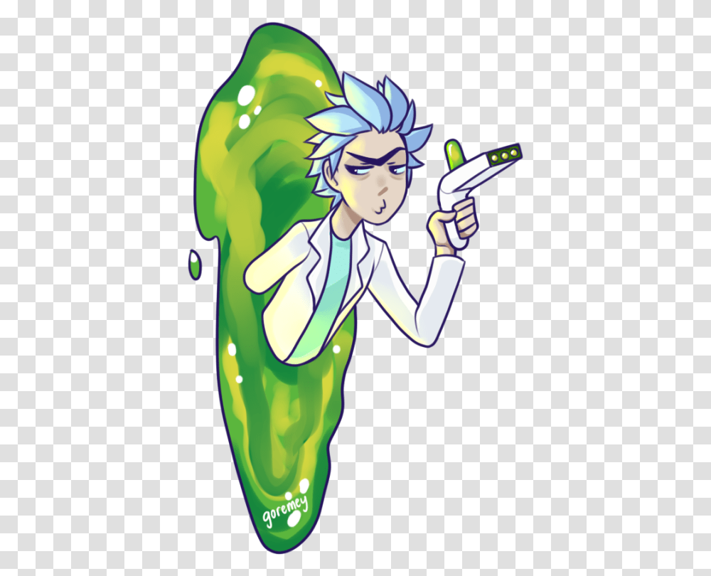 Rick And Morty Clipart Buff, Person, Hand, Light Transparent Png