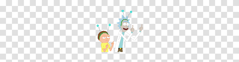 Rick And Morty Clipart Christmas, Performer, Elf, Juggling, Poster Transparent Png