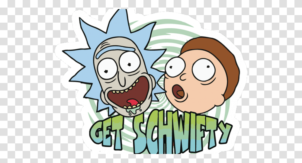 Rick And Morty Clipart Happy Rick And Morty Clipart, Poster, Outdoors, Nature, Plant Transparent Png