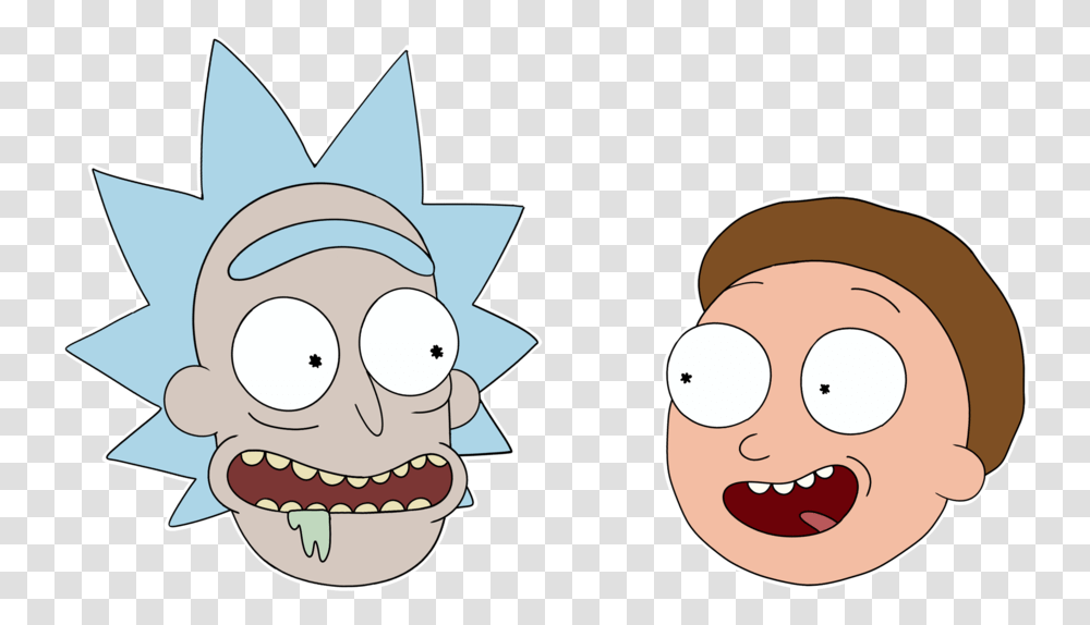Rick And Morty Clipart, Teeth, Mouth, Head, Face Transparent Png