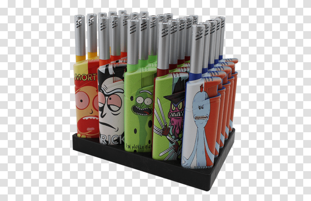 Rick And Morty Crocs Lighter Display Lip Gloss, Toothpaste Transparent Png