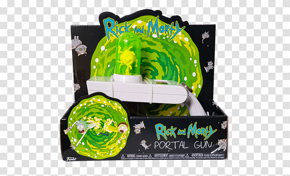 Rick And Morty Download Rick And Morty Funko Portal Gun, Advertisement, Poster, Flyer, Paper Transparent Png