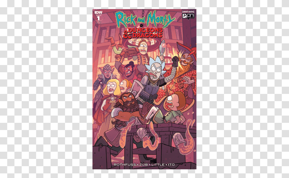 Rick And Morty Dungeons And Dragons, Poster, Advertisement, Comics, Book Transparent Png