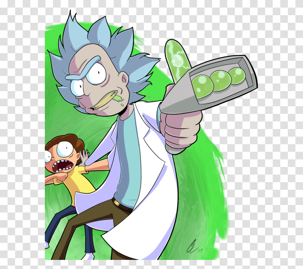 Rick And Morty Fan Art, Person, Drawing, Leisure Activities, Doodle Transparent Png
