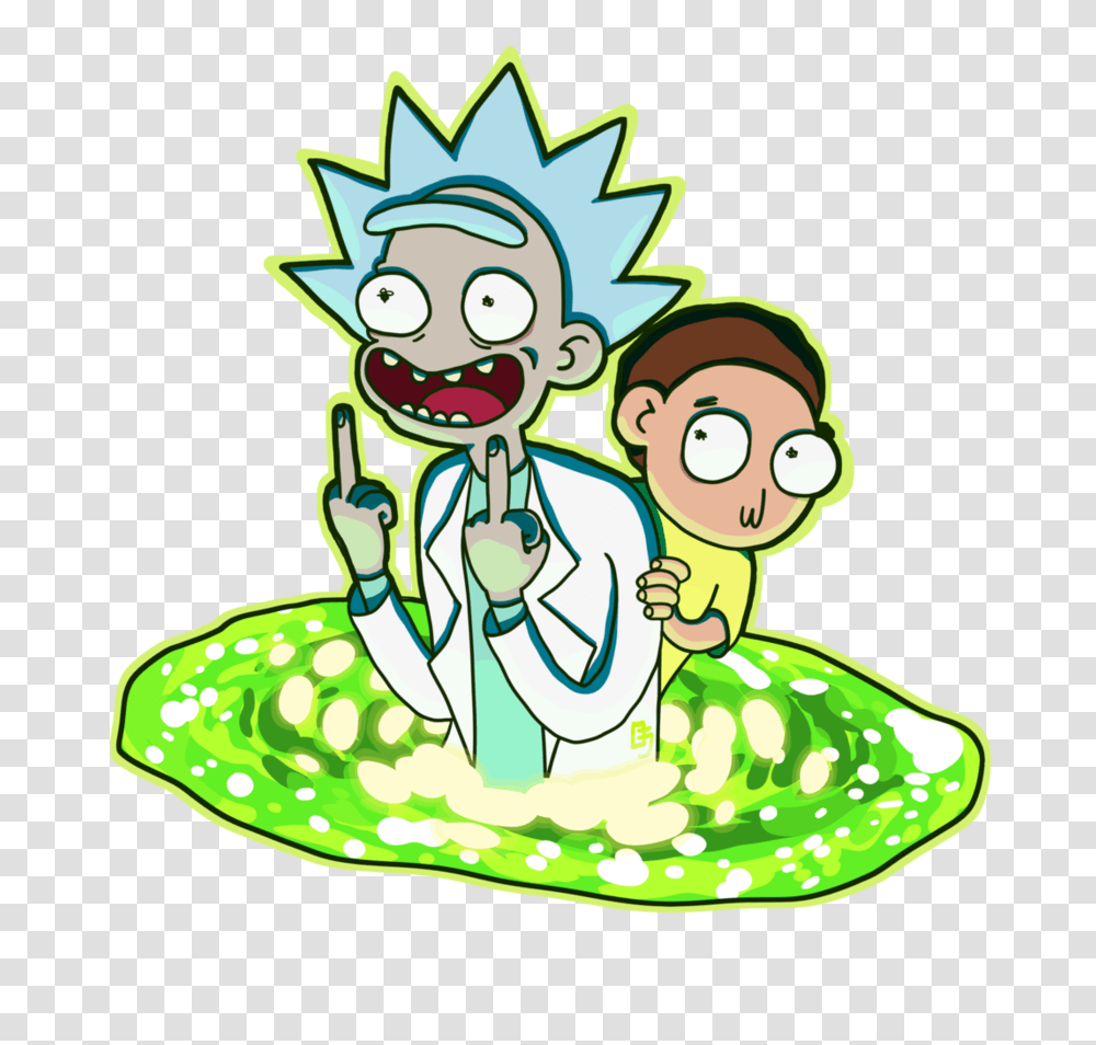 Rick And Morty, Outdoors, Drawing Transparent Png